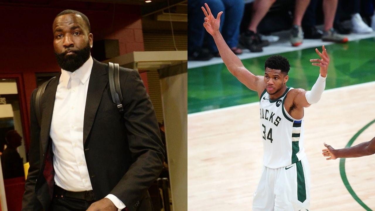 "If Giannis Antetokounmpo wins the championship and Finals MVP, he'll dethrone LeBron James and Kevin Durant": Kendrick Perkins has yet another hot-take regarding the Bucks' superstar