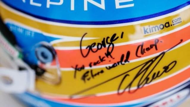 "I hoped it'd be anyone but him" - Fernando Alonso consoles George Russell after 'stealing' point off him in Austria