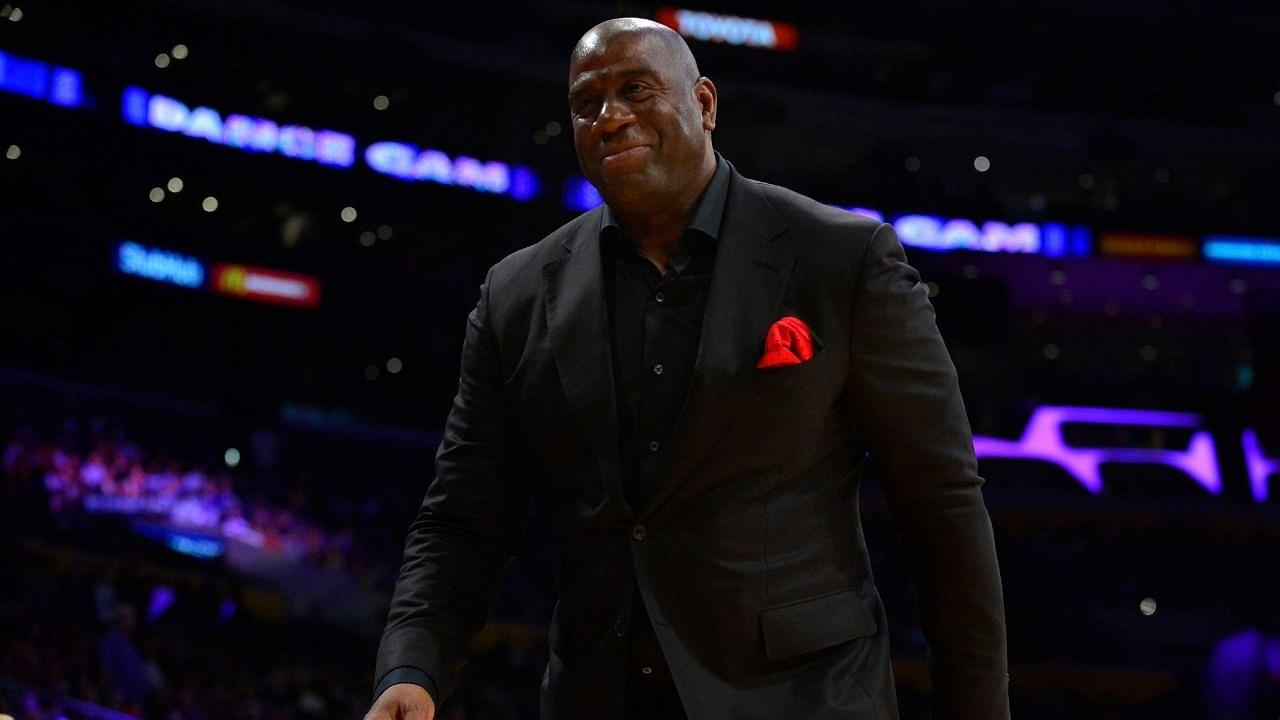 "What Magic Johnson didn't do right": When Lakers legend heartily laughed at his own failed talk show while promoting his 2021 Netflix documentary on Jimmy Kimmel Live