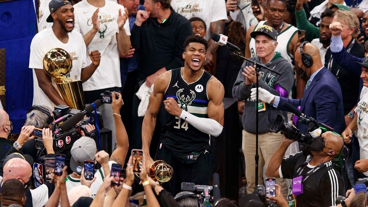 "Lets have a great offseason... WORK": Giannis Antetokounmpo channels his inner Kobe Bryant before getting on the offseason grind