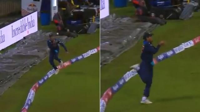 Rahul Chahar catch vs Sri Lanka: Indian spinner grabs terrific boundary catch to dismiss Avishka Fernando in 2nd T20I
