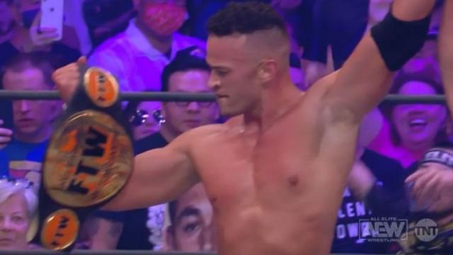 Ricky Starks beats Brian Cage for the FTW Championship at AEW Dynamte Fyter Fest
