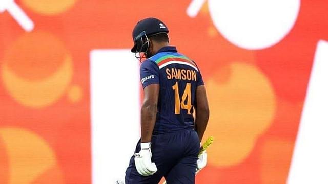 "Overrated player": Fans slam Sanju Samson after another failure in international cricket