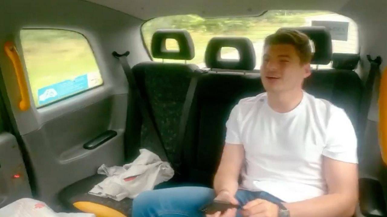 "Michael Schumacher isn't your dad?"– Max Verstappen in 'fake taxi' trap
