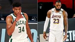 "Giannis pulls off a LeBron move in Game 6": The Greek Freak makes an exact copy of King James' travel in 2019