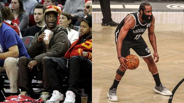 "James Harden has been to more parties than he has won playoffs games in the last 2 years": NBA Fans troll the Brooklyn Nets superstar for partying with rappers Travis Scott, Kid Cudi and Lil Uzi