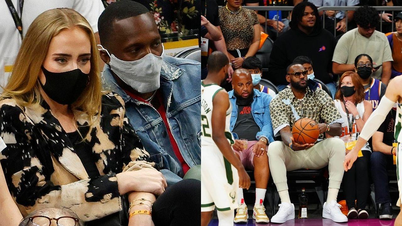 “LeBron James’ agent is dating Adele”: Rich Paul brought the Grammy winning artist to the Bucks Game 5 win over Chris Paul and Suns