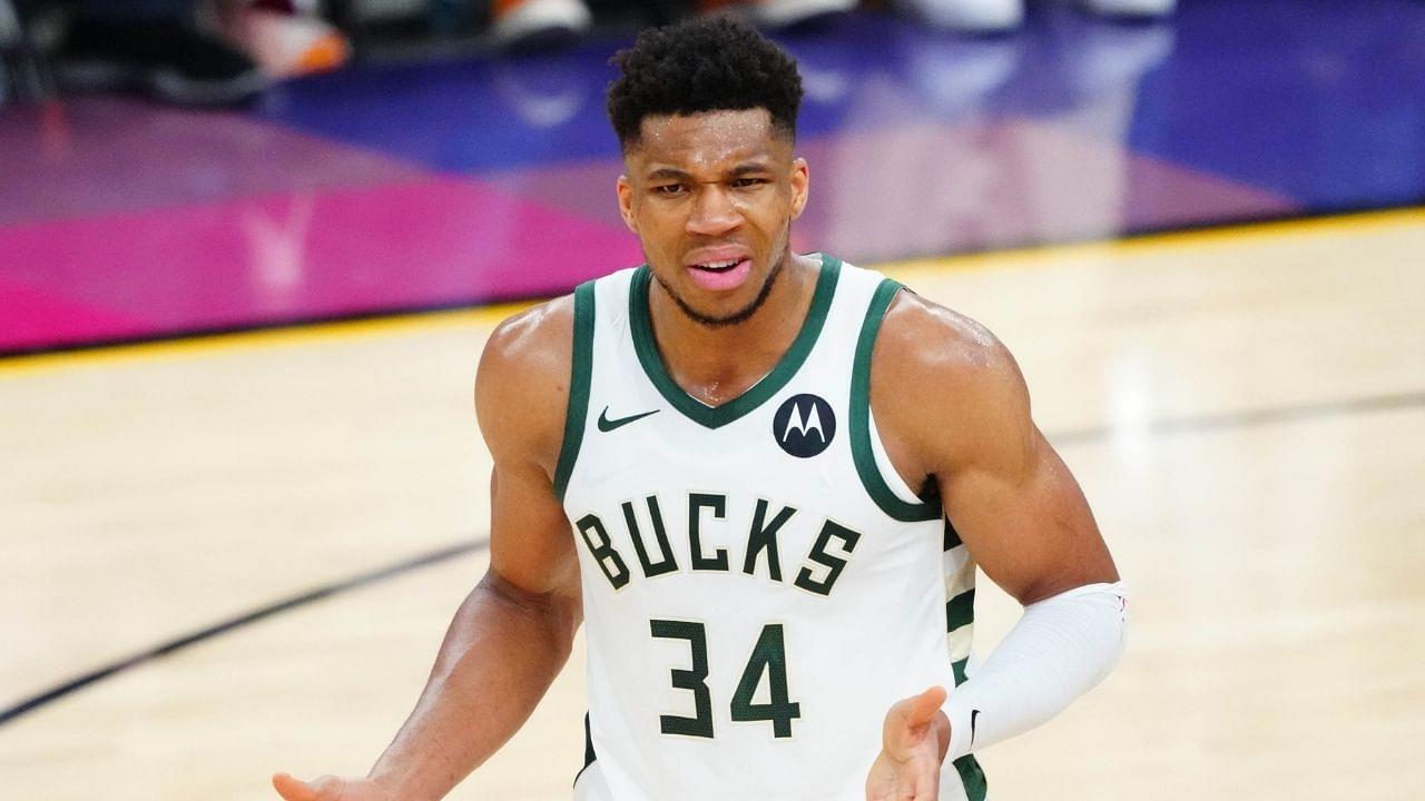 "I lost my room keys, so I'll have a conversation with you": Giannis Antetokounmpo jokes around with reporters before Game 3 of the NBA Finals
