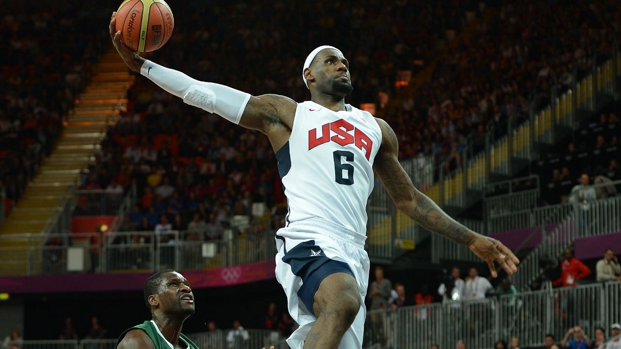 lebron james usa basketball