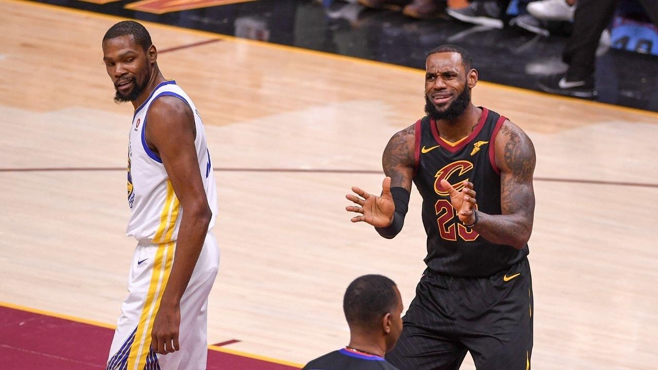 “2017 NBA Finals were better than the Bucks-Suns Finals”: Kevin Durant hilariously lashes out at a fan after claiming his series against LeBron James featured ‘perfectly balanced teams’
