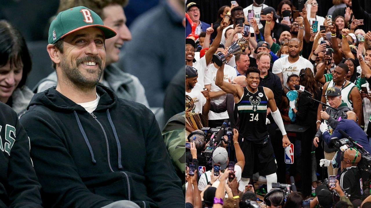 "I’m about to play NBA 2K with the bucks now", Aaron Rodgers and other NFL Players react to Milwaukee Bucks defeating Phoenix Suns in NBA Finals