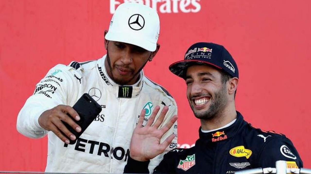 "There is absolutely zero place for racism"– Daniel Ricciardo breaks silence after racist attacks on Lewis Hamilton