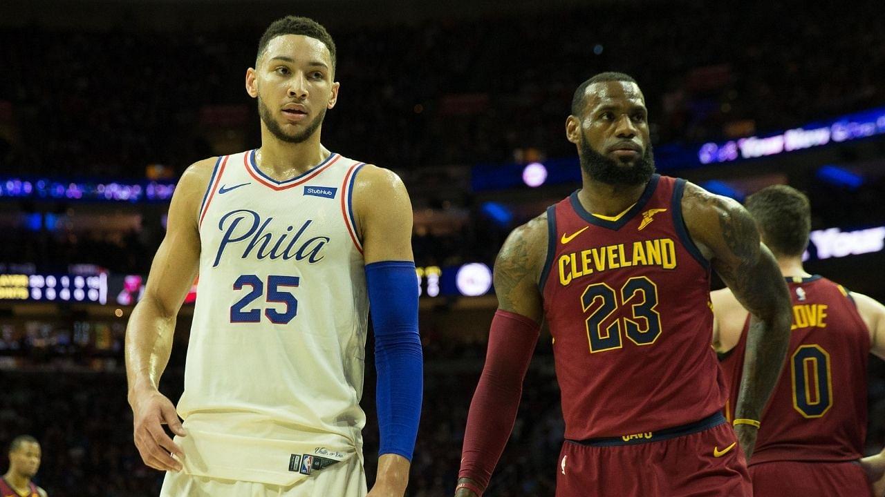 "Ben Simmons is a freak athlete like LeBron James": NBA executives are still comparing Ben to the Lakers star despite his playoff struggles