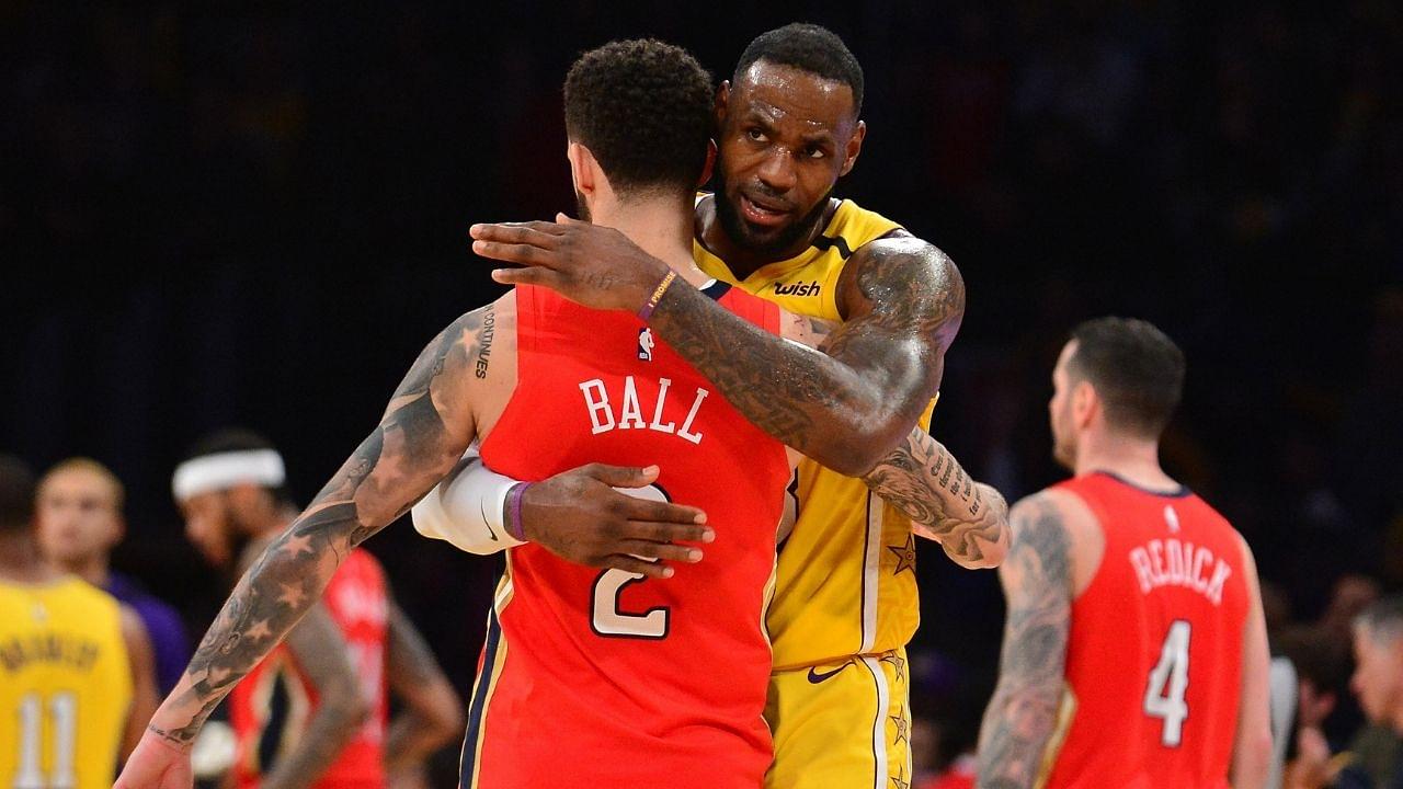 “LeBron James and Lonzo Ball have a big brother/little brother connection”: Skip Bayless claims the Pelicans star needs to join the Lakers