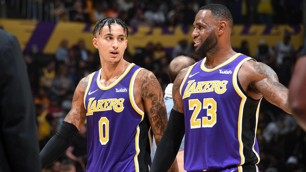 "LeBron James is like a little a** kid": Kyle Kuzma opens up about The King and his relations with the Lakers after getting traded