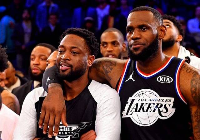“Dwyane Wade doesn’t seem to be smoking the same cigar as LeBron James?!”: NBA Twitter sparks as debate as the Lakers superstar and Carmelo Anthony celebrate The Flash’s 40th birthday