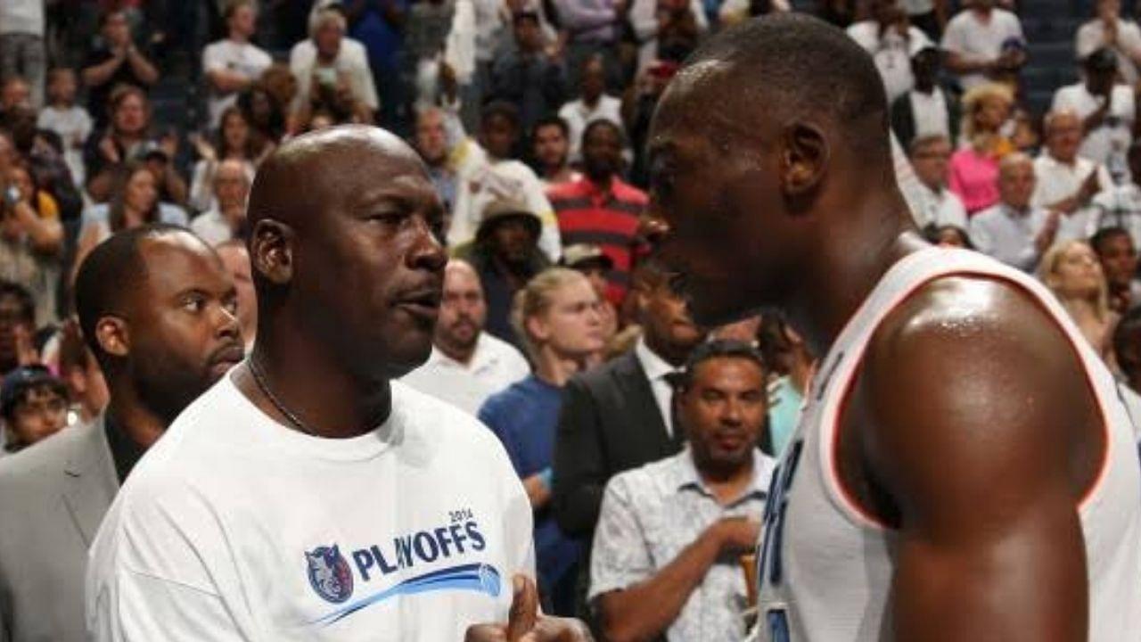 “Bismack Biyombo can’t make 7 free throws in a row”: When Michael Jordan hilariously bet $1000 against his own Charlotte Hornets player