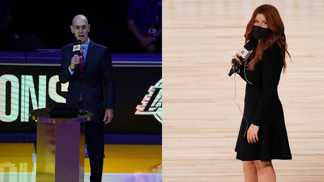 “Rachel Nichols’s career shouldn’t be erased by a single comment”: Adam Silver controversially backs up the ESPN analyst amidst the Maria Taylor debacle