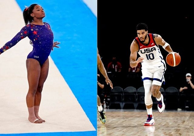 "Simone Biles is a hero": Jayson Tatum comes to the gymnast's defence after Charlie Kirk called her "weak" for withdrawing from her team's event due to mental health