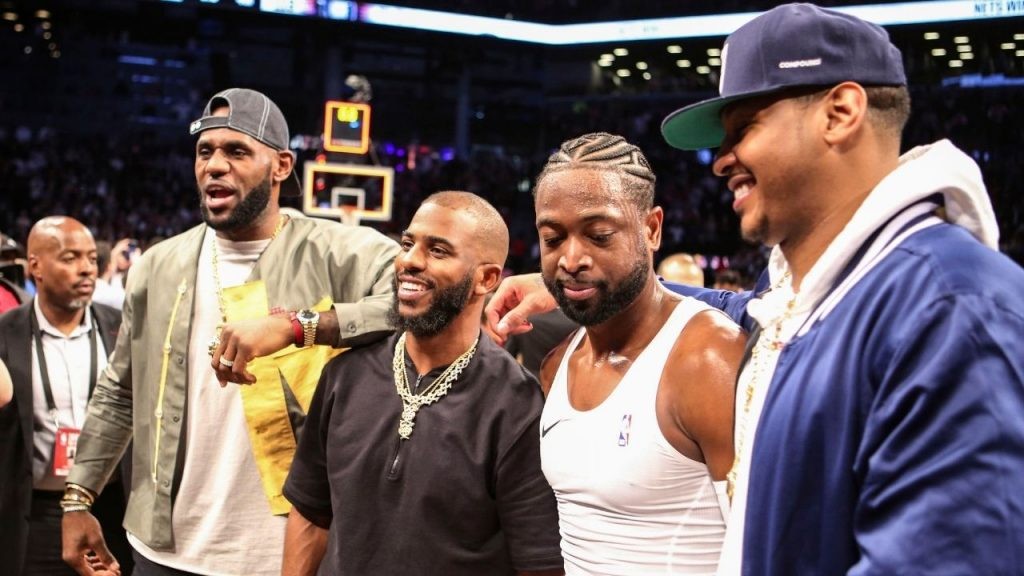 "Just two more wins Chris Paul!": LeBron James and Dwyane Wade announce their excitement to the ...