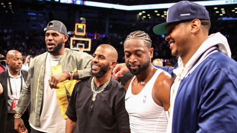 "Just two more wins Chris Paul!": LeBron James and Dwyane Wade announce their excitement to the ...