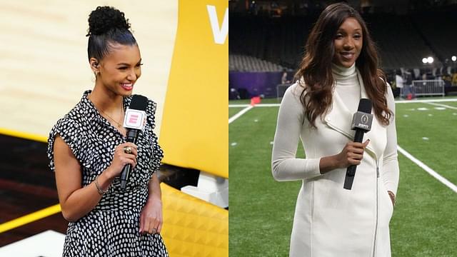 “Welcome Malika Andrews for the first time in an NBA Finals”: Maria Taylor chalks it up with Andrews at the Suns-Bucks Game 1 following Rachel Nichols’s dismissal as a sideline reporter