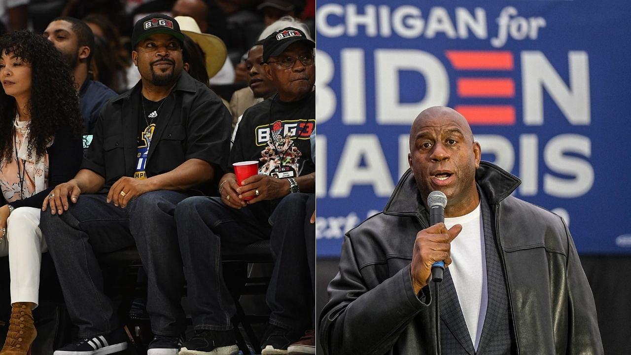 "Before Magic Johnson, it seemed like basketball was a job": Ice Cube explains how he became a Lakers superfan during the 80s, and how he was 'close to killing somebody' after the 1984 NBA Finals