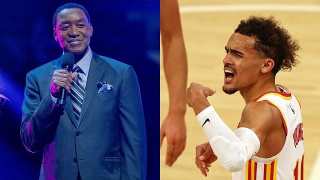 “Met the criteria to be selected to Team USA, but I wasn’t”: Isiah Thomas hilariously reacts to Trae Young referencing the Pistons legend’s feud with Michael Jordan after being snubbed from Team USA