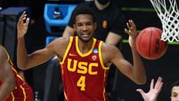 "Evan Mobley is Chris Bosh on offense and Anthony Davis on defense": Potential top-3 pick in 2021 NBA Draft projects to have insane ceiling on both ends per NBA scouts