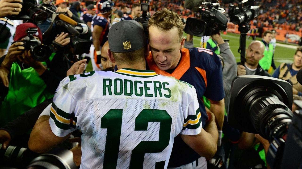 Aaron Rodgers Trade Rumors: Peyton Manning Says 'My gut is Aaron Rodgers is not coming to the Denver Broncos.'