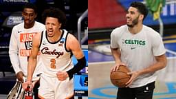 “Jayson Tatum is the prototype for what I want to be”: Cade Cunningham has high hopes for himself ahead of the 2021 NBA Draft as he compares Celtics superstar to the likes of Giannis and Kawhi Leonard