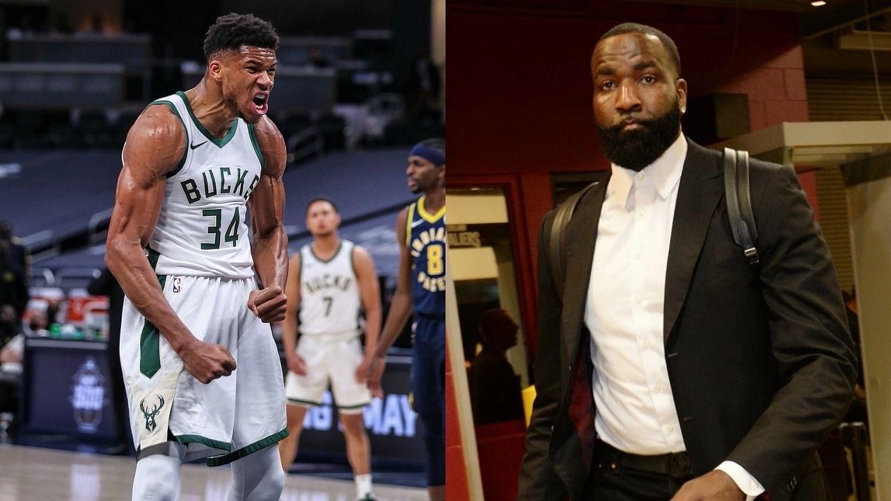 "Giannis Antetokounmpo went from Robin to the most dominant player in the league?": NBA Twitter cannot handle Kendrick Perkins and his drastic change in opinion about the Bucks superstar