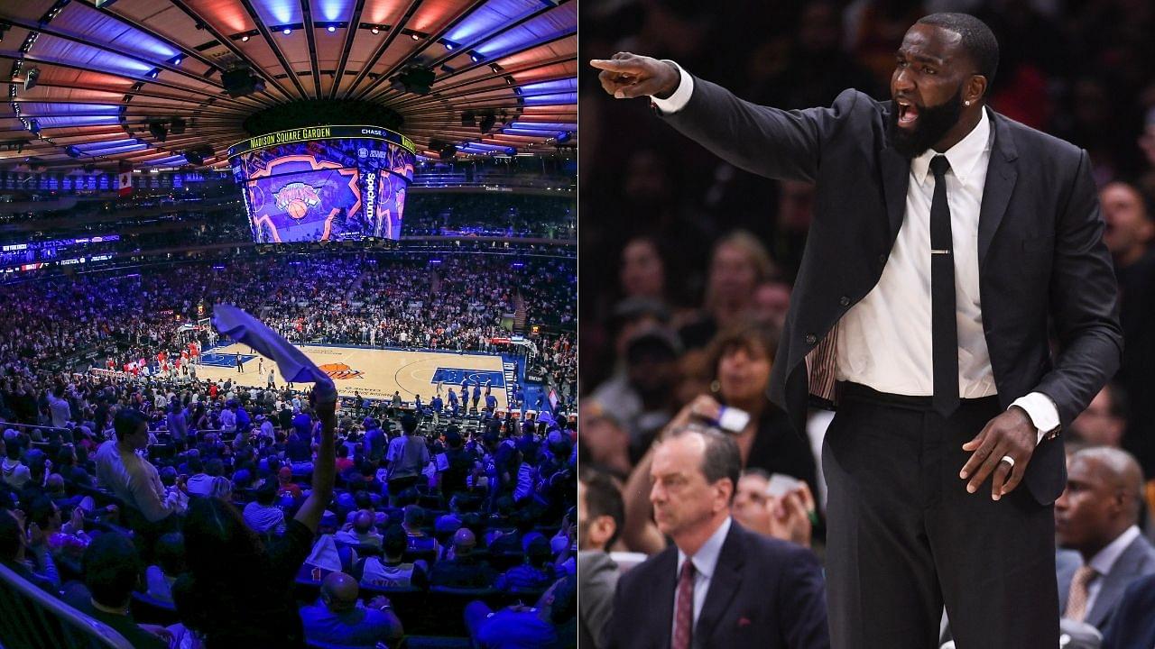 "The New York Knicks has the best playoff atmosphere in all of sports": Kendrick Perkins explains how the MSG has a electrifying atmosphere because of their loud fans