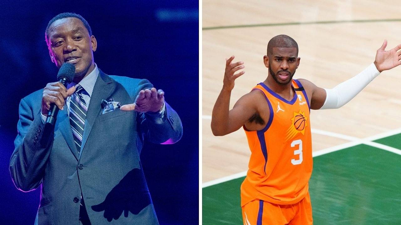 "I see a lot of myself in Chris Paul, but I was bolder": Isiah Thomas gives a bittersweet compliment to Suns star after 4-2 loss to Bucks in NBA Finals