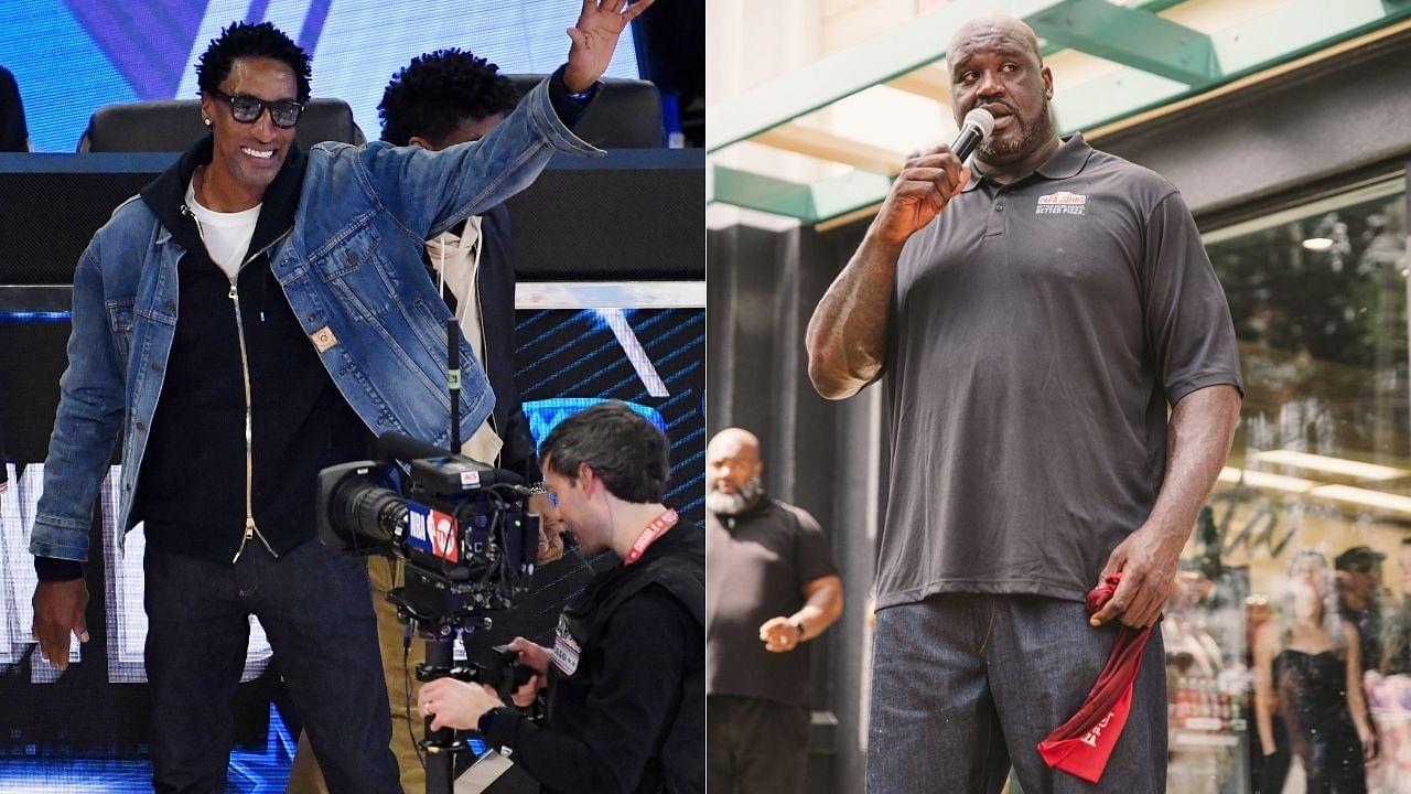 "Scottie Pippen is the water and I'm the bridge": Shaquille O'Neal roasted the Bulls legend in a 2016 Instagram faceoff