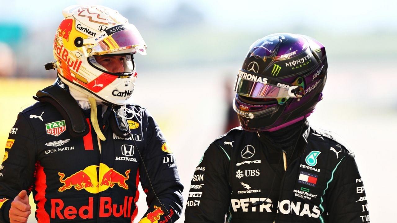 "That makes the championship more exciting"– Lewis Hamilton claims it's more interesting to battle Max Verstappen than a hostile teammate