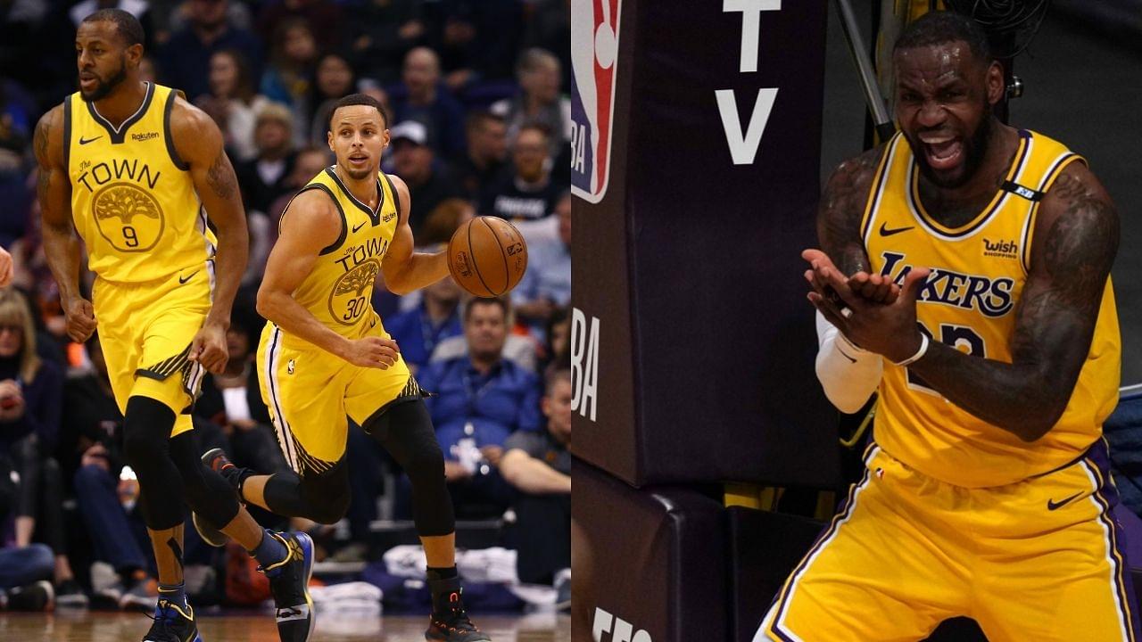 “Steph Curry should’ve won the NBA Finals MVP over me”: Andre Iguodala admits that he would rather have had the Warriors superstar be Finals MVP over him and LeBron James