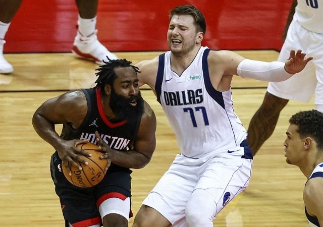 "Luka Doncic, Steph Curry, James Harden and Trae Young are finished": NBA Twitter reacts to new offensive foul rules that prohibit arm-hooking and shooters' exaggerated follow-throughs