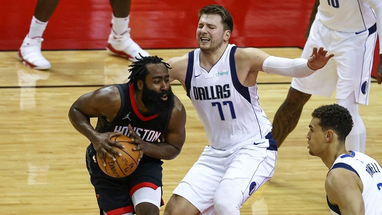 "Luka Doncic, Steph Curry, James Harden and Trae Young are finished": NBA Twitter reacts to new offensive foul rules that prohibit arm-hooking and shooters' exaggerated follow-throughs