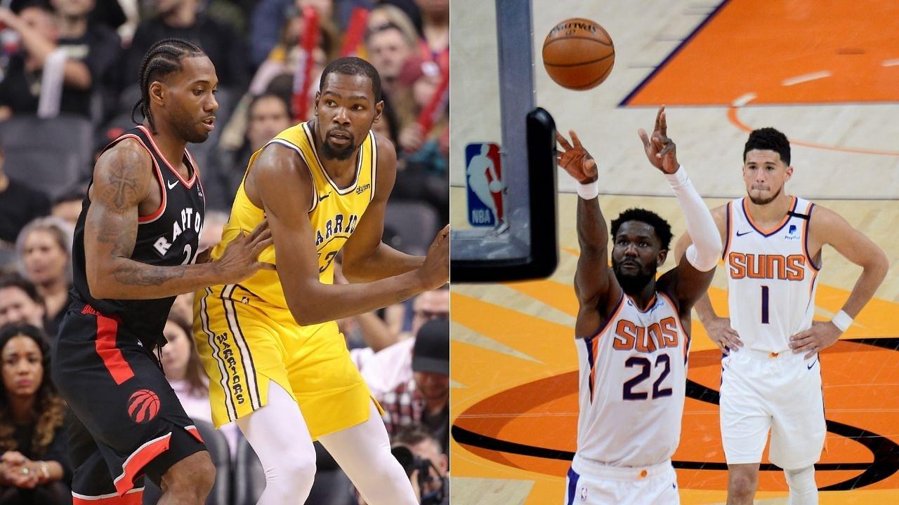"Deandre Ayton will surpass Kevin Durant and make the most efficient individual playoff run in NBA history": Suns center's scoring is more efficient than Kawhi Leonard and the Nets superstar's best playoff runs