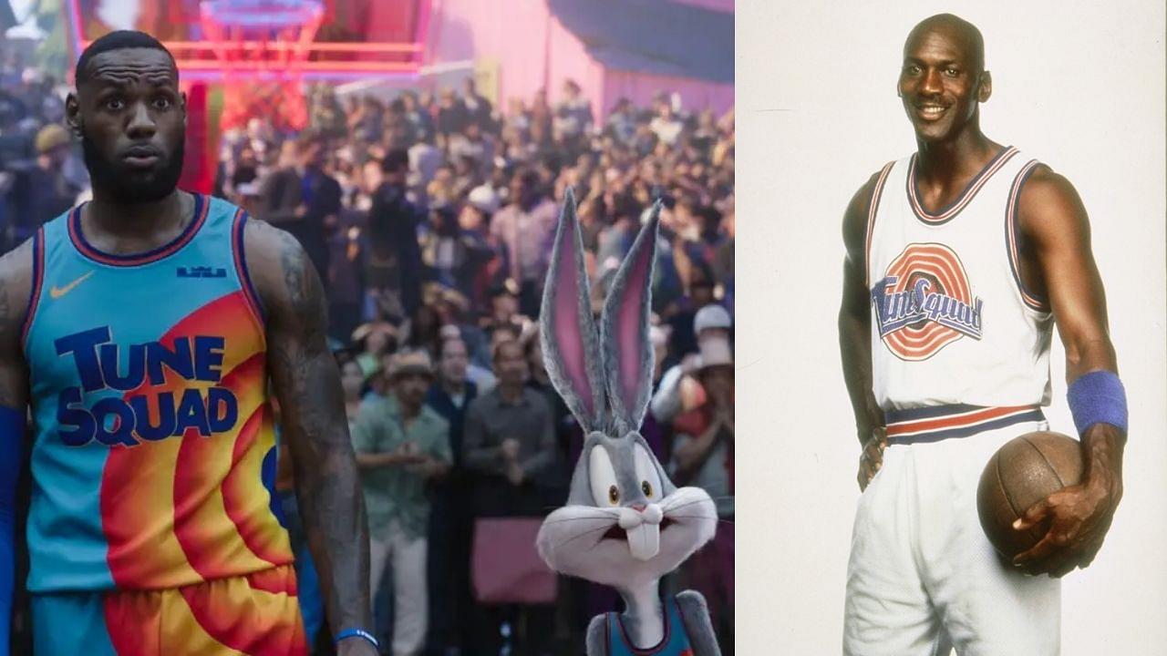 "Look who I found in the stands!": How Sylvester found Michael Jordan to help LeBron James and the Tune squad in Space Jam: A New Legacy