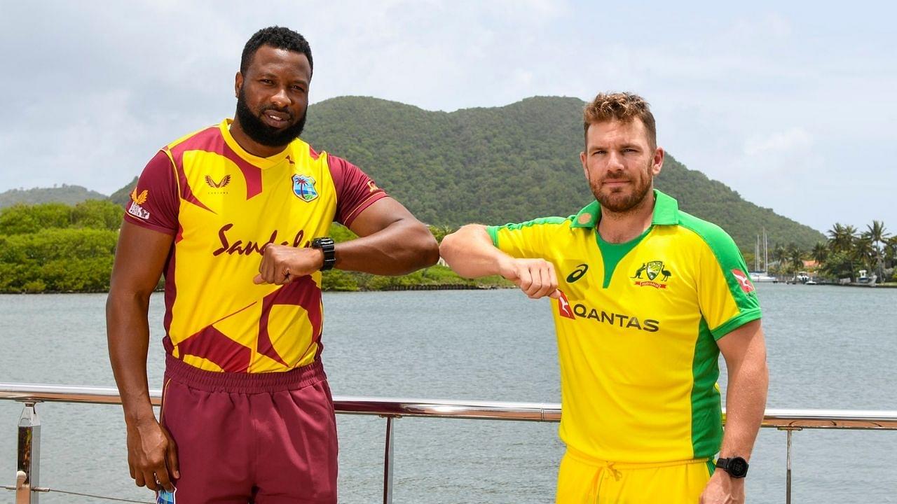 West Indies vs Australia 1st T20I Live Telecast Channel in India and Australia: When and where to watch WI vs AUS St Lucia T20I?