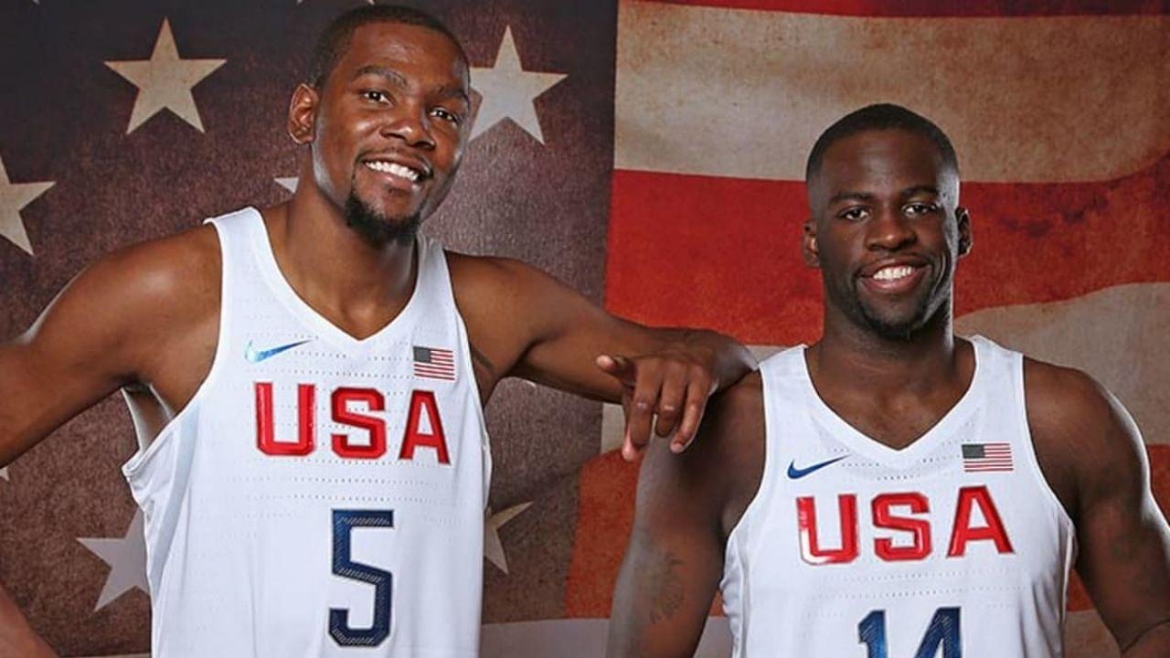 "Knowing Kevin Durant, you'd have to talk him out of playing": Team USA forward Draymond Green shares he had no doubt about KD's availability for the Olympics