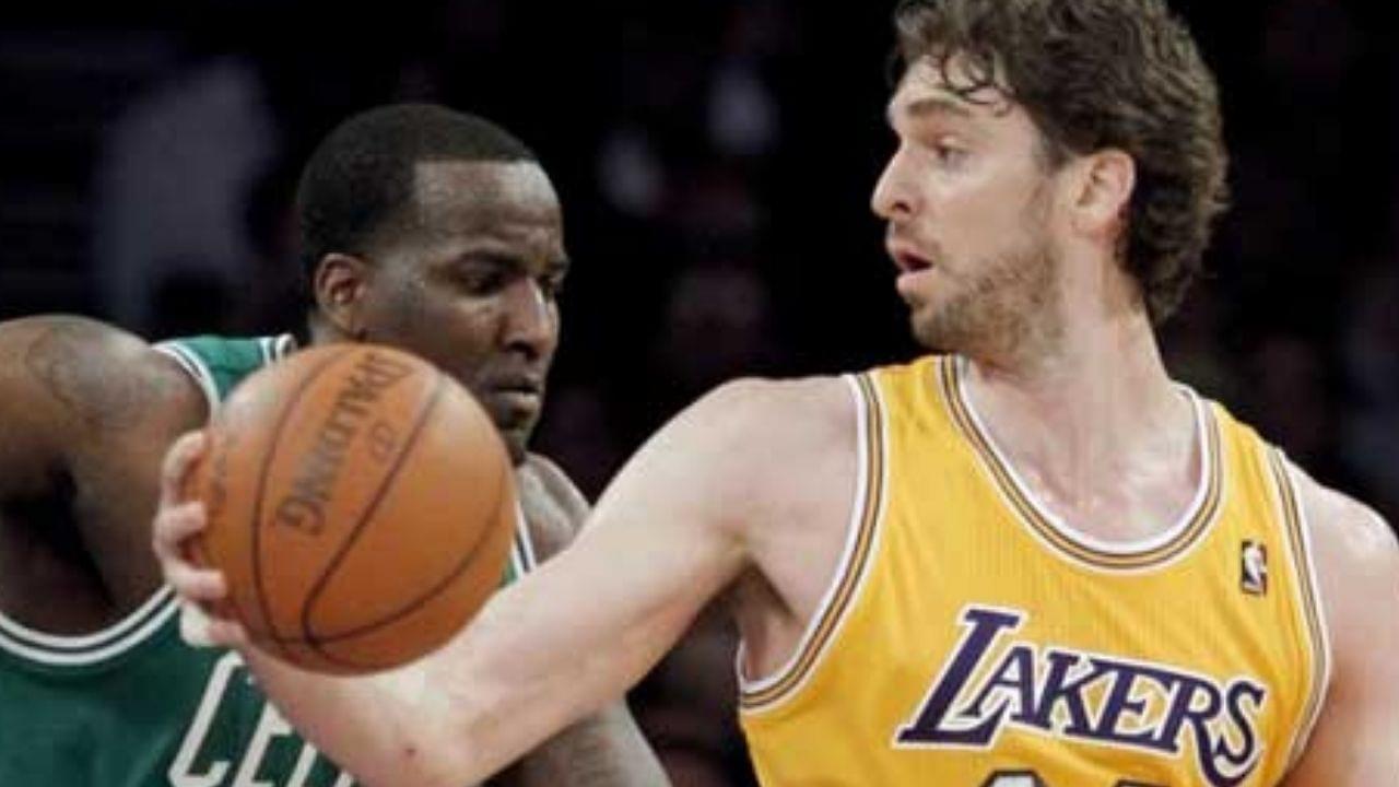 “Played with a dislocated shoulder and locked up Pau Gasol”: Kendrick Perkins boasts about having bested Kobe Bryant and the Lakers in the 2008 Finals with the Celtics