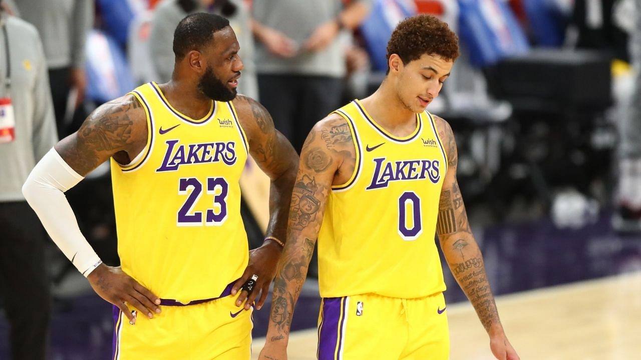 "LeBron James doesn't get along with Kyle Kuzma": Lakers star looking to part ways with the 'King' according to NBA insider