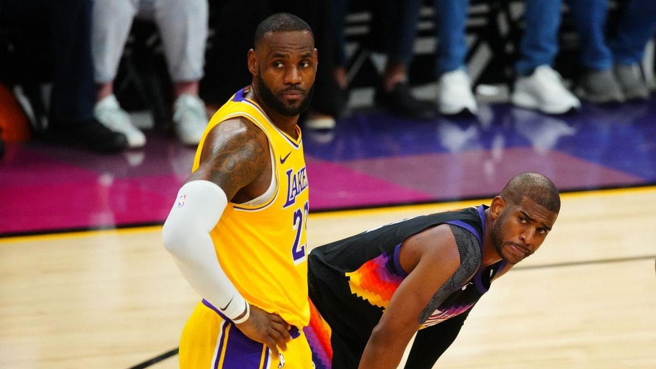 "Chris Paul was at the hospital when Bryce James was born": LeBron James is backing Suns superstar to win his first NBA championship ahead of Finals Game 4 vs Bucks