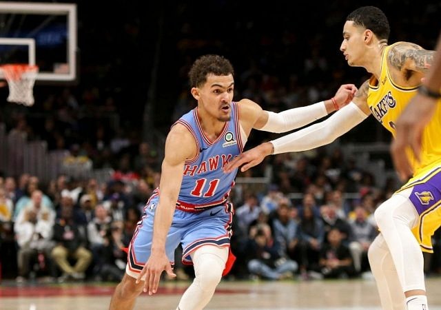 "Kyle Kuzma was a better 3-point shooter than Trae Young in the 2020-21 regular season": The Lakers power forward was more efficient than Ice Trae from beyond the arc