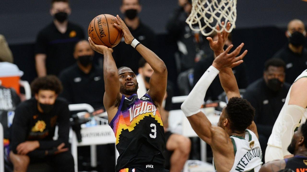 "CP3 needs CPR": Kendrick Perkins compliments Chris Paul for his clutch 4th quarter despite Suns' NBA Finals Game 5 loss vs Milwaukee Bucks