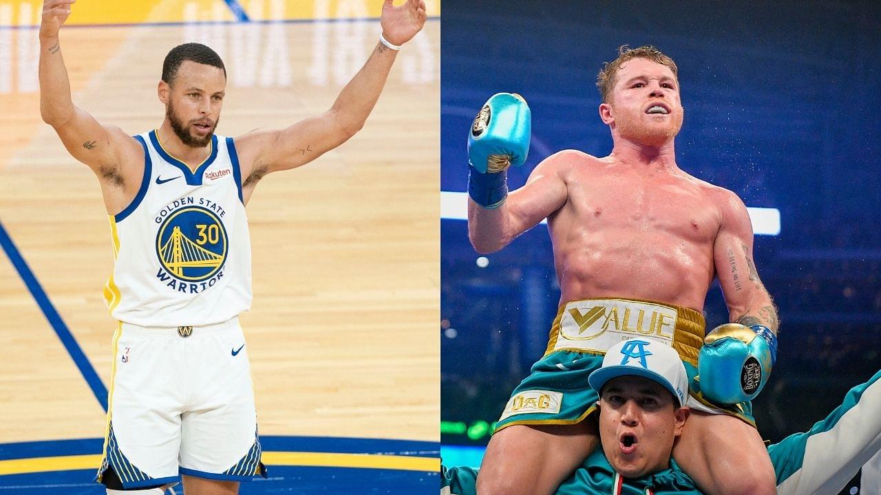 “Canelo almost knocked out Steph Curry”: Warriors MVP has a sparring session with the former world champion when on the golf course