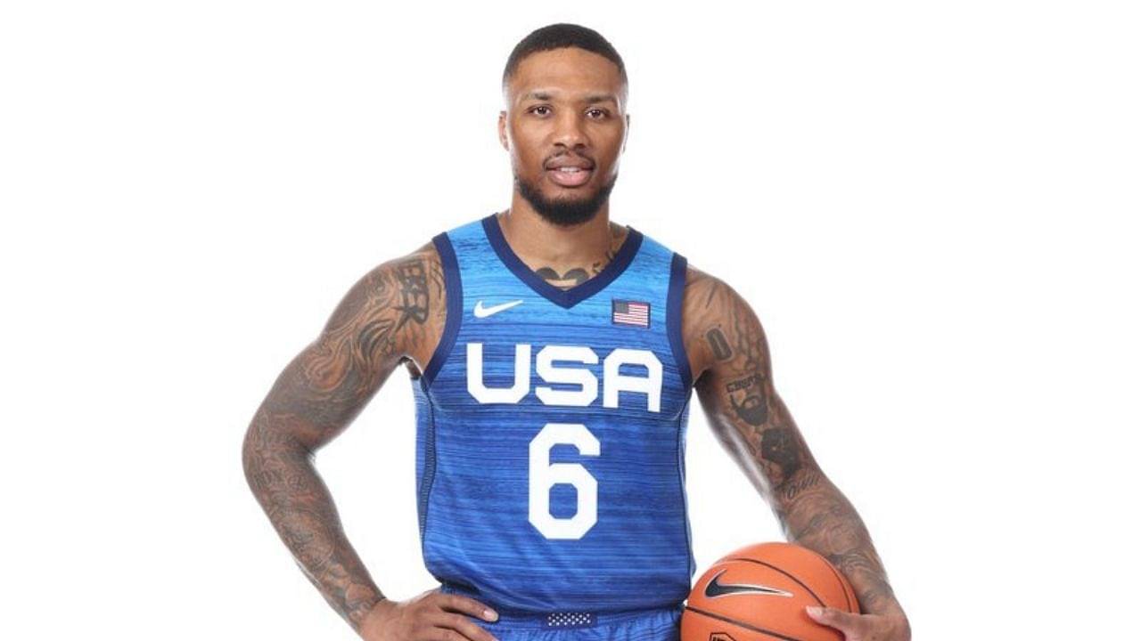 “6th pick, 6x All-Star and All-NBA, wore number 6 last time with USA basketball”: Damian Lillard outlines why he picked the number 6 to play for Team USA at Tokyo 2020